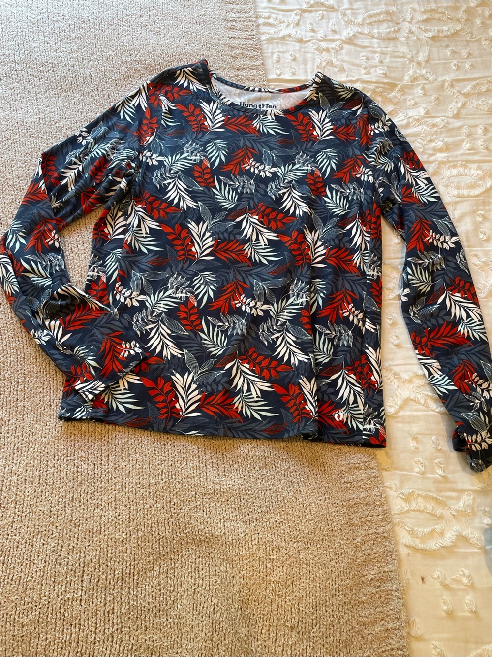 Hang Ten Long Sleeve UV Protection Top